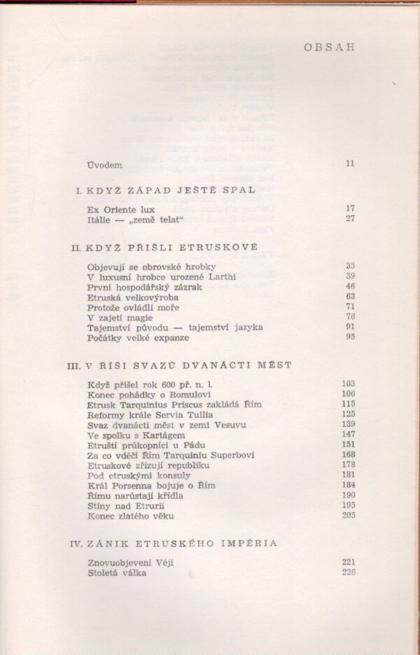 Werner Keller: ETRUSKOVÉ