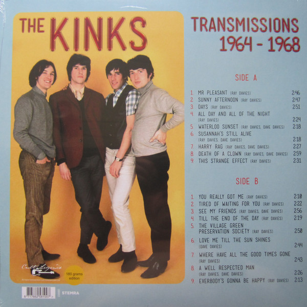 The Kinks: TRANSMISSIONS 1964-1968 - LP