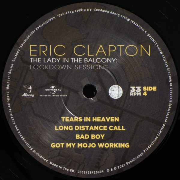 Eric Clapton: THE LADY IN THE BALCONY - 2LP