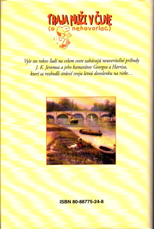 Klapka Jerome Jerome: TRAJA MUŽI V ČLNE (O PSOVI NEHOVORIAC)