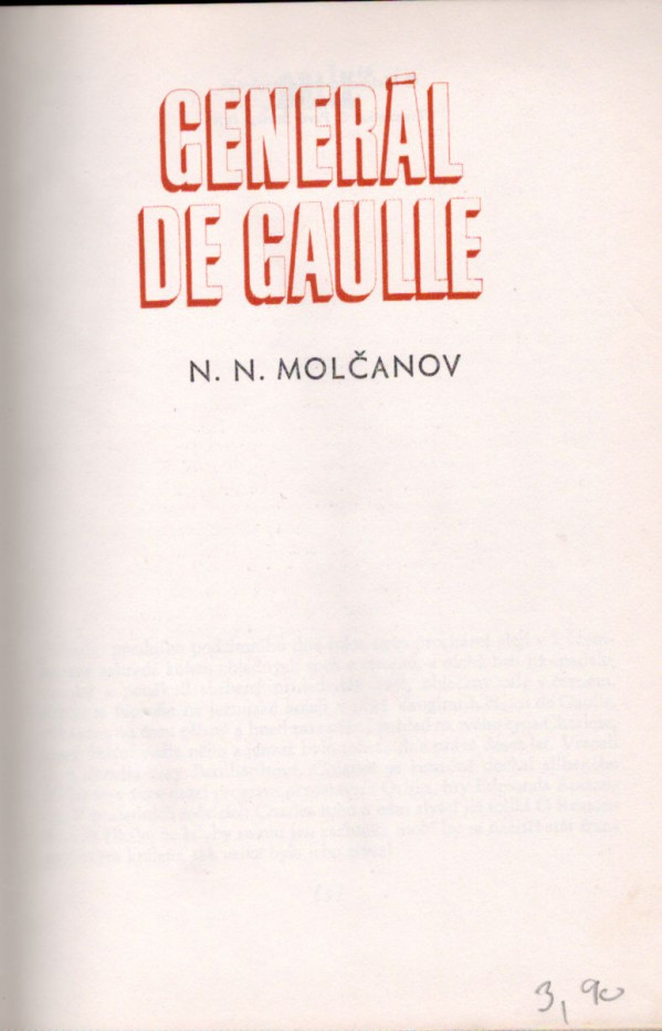 N.N. Molčanov: GENERÁL DE GAULLE