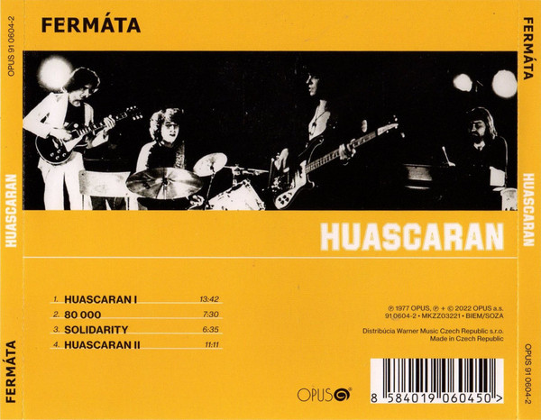 Fermata: HUASCARAN - CD