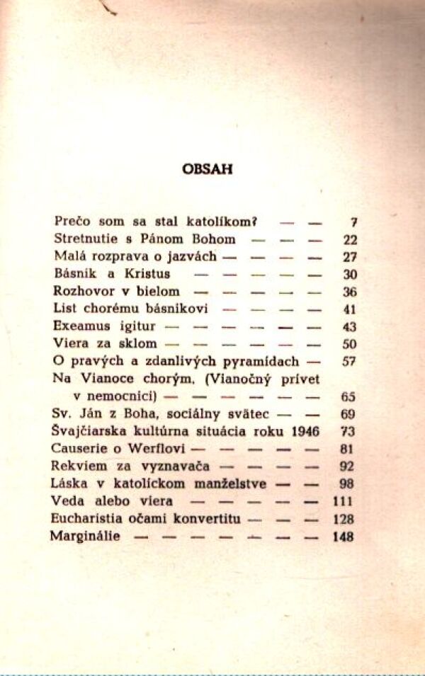 Pavol Strauss: MOZAJKA NÁDEJE