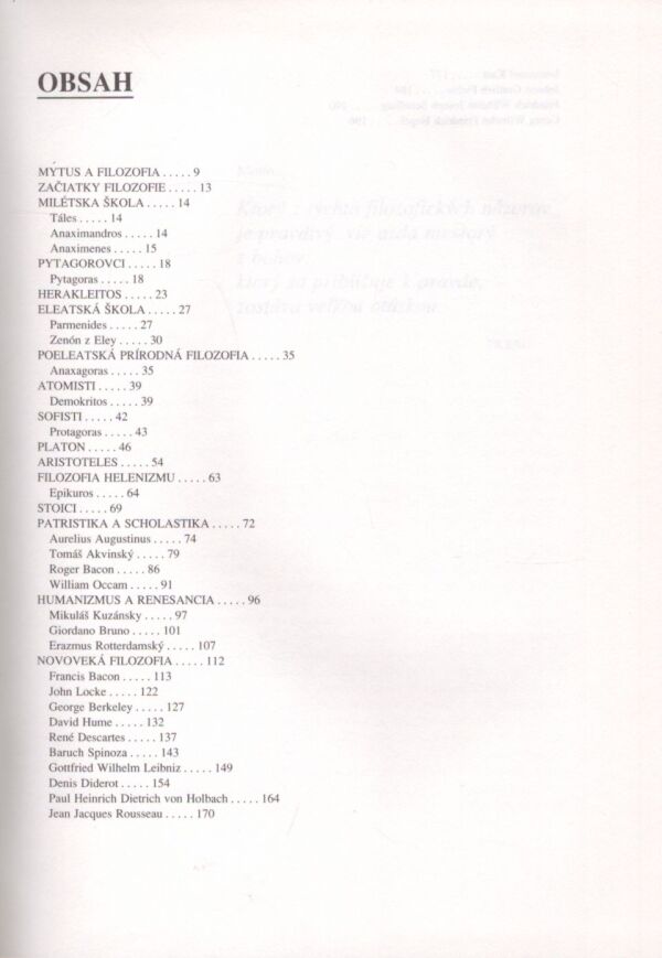 Michal Suchý, Vlasta Jaksicsová: MALÁ ANTOLÓGIA Z DIEL FILOZOFOV I