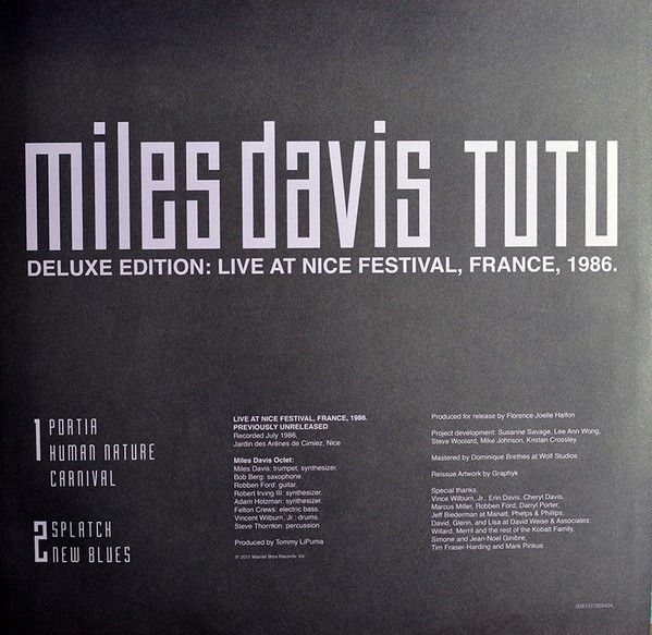 Miles Davis: TUTU - LP