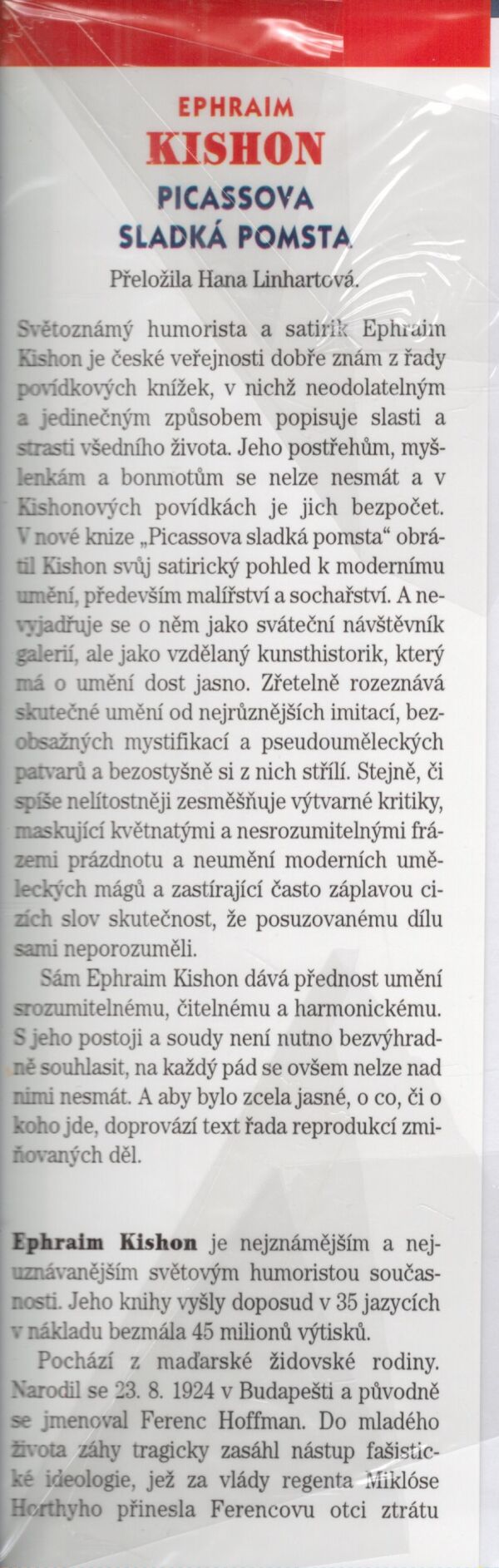 Ephraim Kishon: PICASSOVA SLADKÁ POMSTA