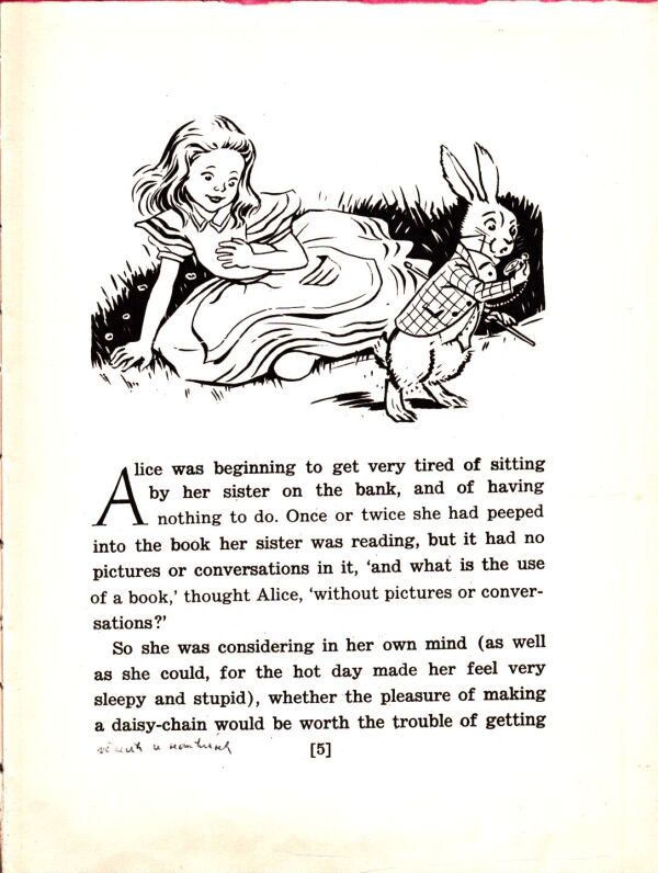 Lewis Carroll: ALICE IN WONDERLAND