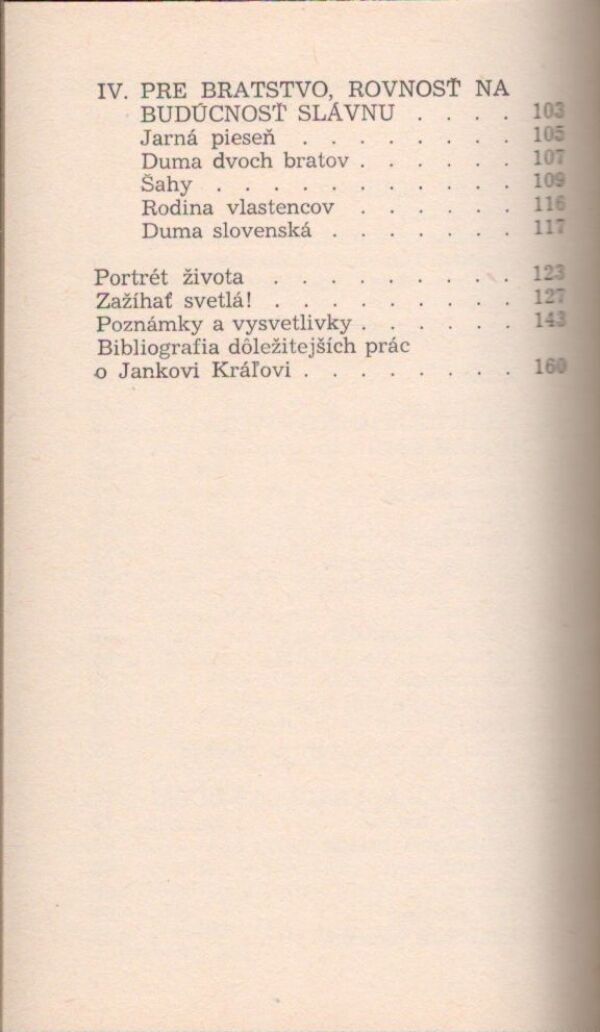 Janko Kráľ: ZAŽÍHAJ SVETLÁ