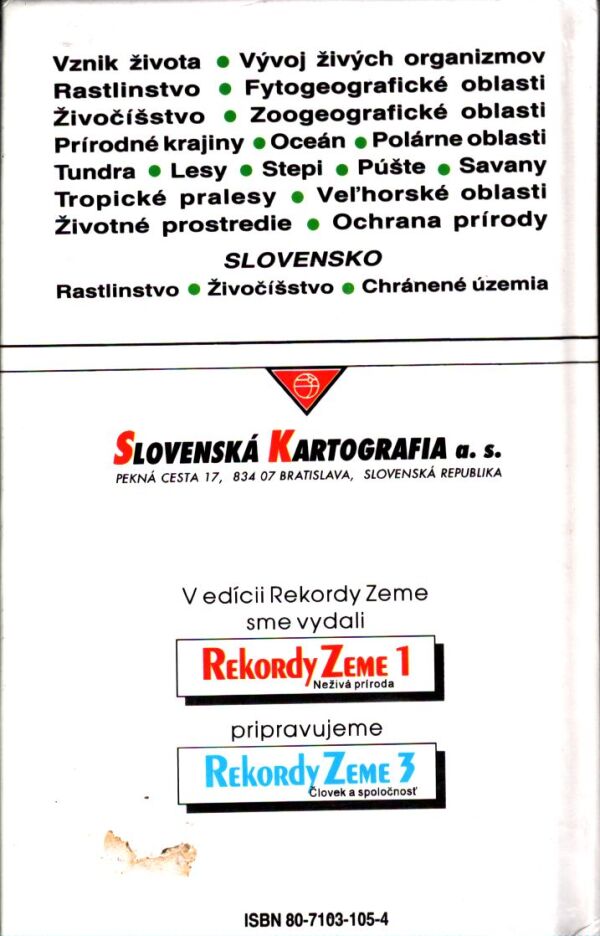 Róbert Čeman: REKORDY ZEME 2 - ŽIVÁ PRÍRODA
