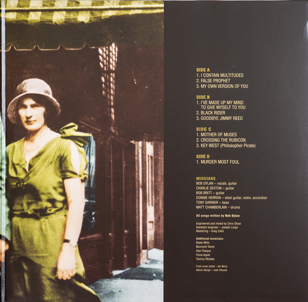 Bob Dylan: ROUGH AND ROWDY WAYS - LP