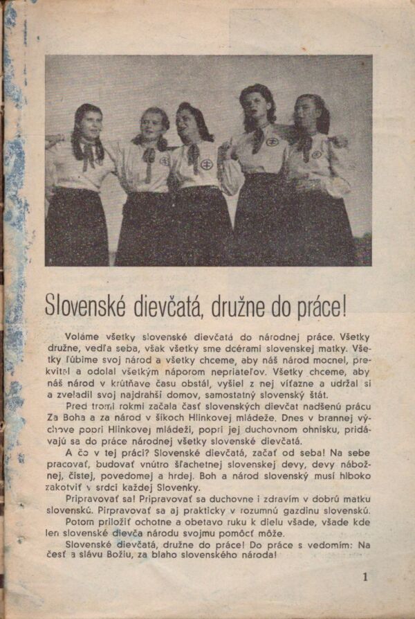 SLOVENSKÁ DEVA - ROČNÍK III.