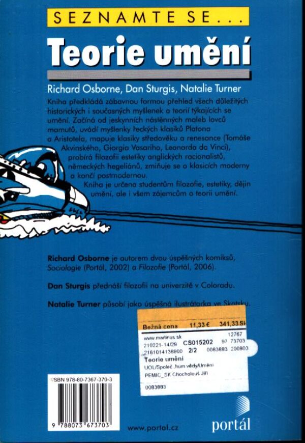 Richard Osborne, Dan Sturgis, Natalie Turner: TEORIE UMĚNÍ