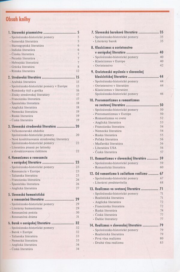 E. Hánová, E. Jeřábková, L. Klusáčková, J. Košulanová, B. Markvartová, J. Průdková: Zmaturuj z literatúry 1