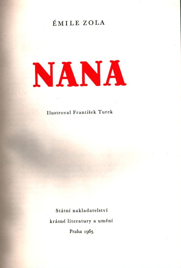 Émile Zola: NANA