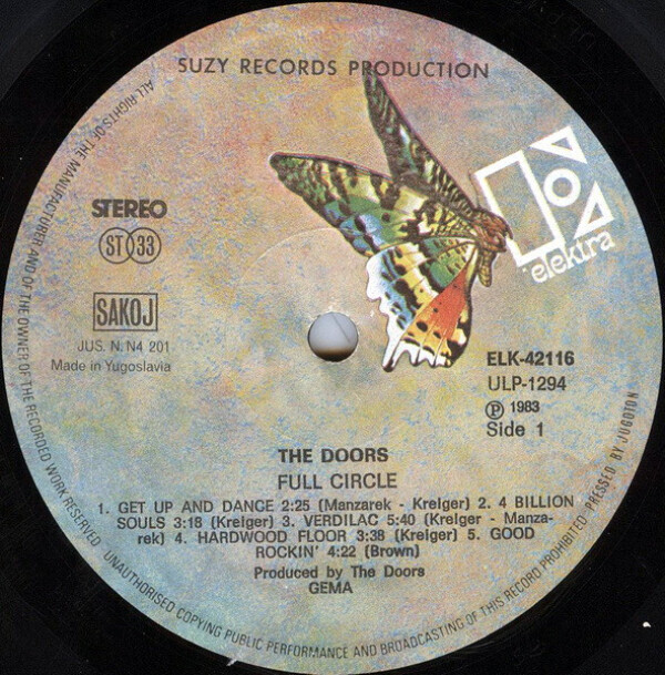 The Doors: FULL CIRCLE - LP