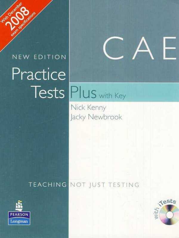 Nick Kenny, Jacky Newbrook: CAE PRACTICE TESTS PLUS + CD