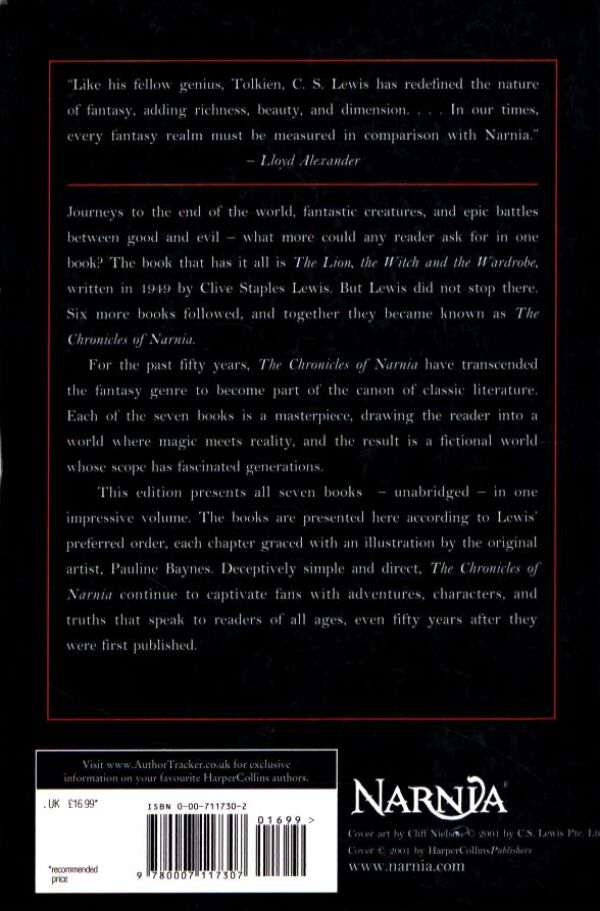 C. S. Lewis: THE CHRONICLES OF NARNIA