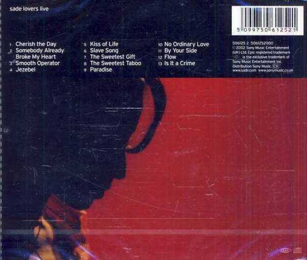 Sade: LOVERS LIVE