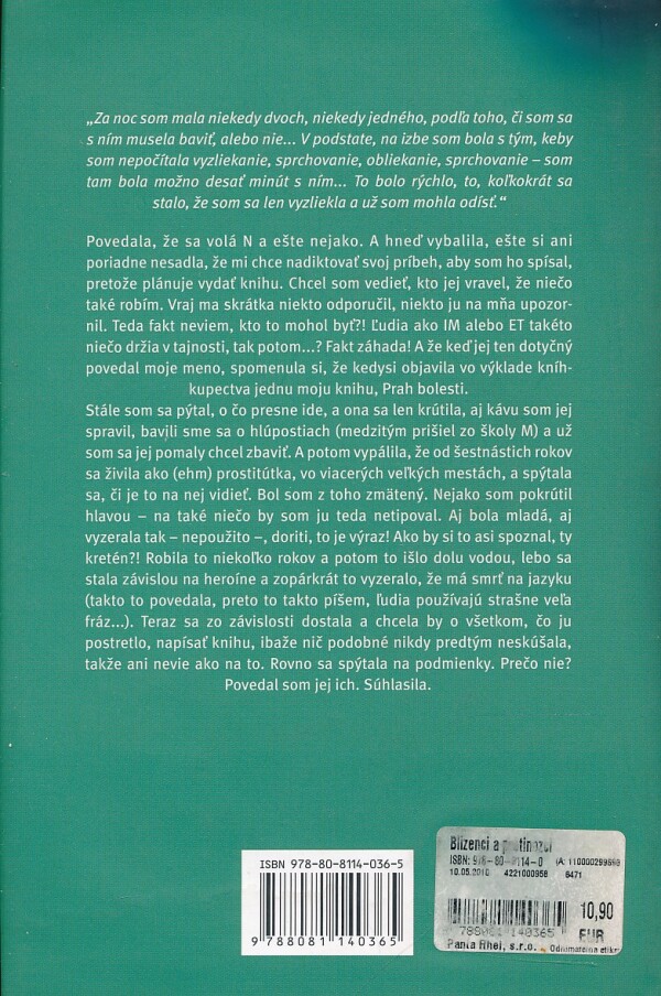 Peter Krištúfek: BLÍŽENCI A PROTINOŽCI