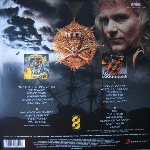 Running Wild: THE RIVALY / VICTORY - 2 LP