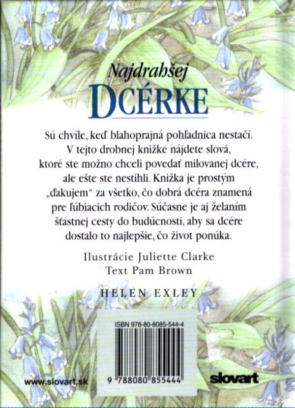 Pam Brown: NAJDRAHŠEJ DCÉRKE