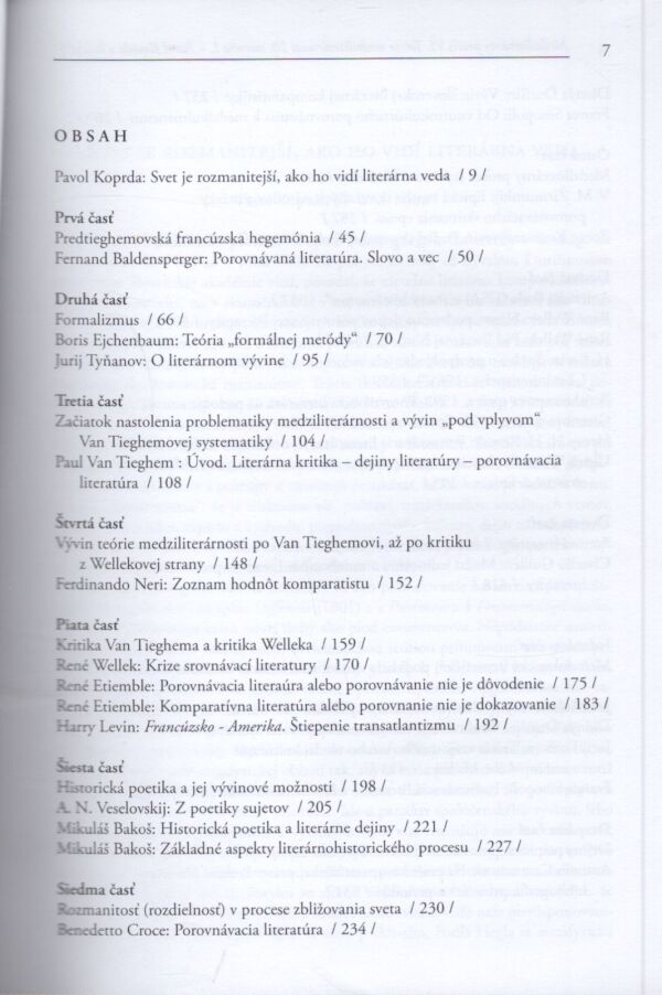 Pavol Koprda: MEDZILITERÁRNY PROCES VI.