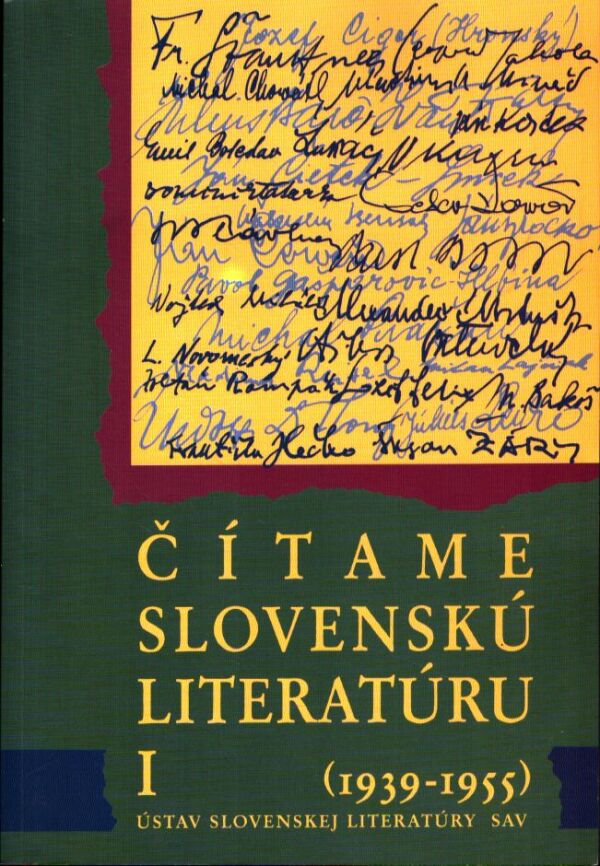 Eva Jenčiková: ČÍTAME SLOVENSKÚ LITERATÚRU I