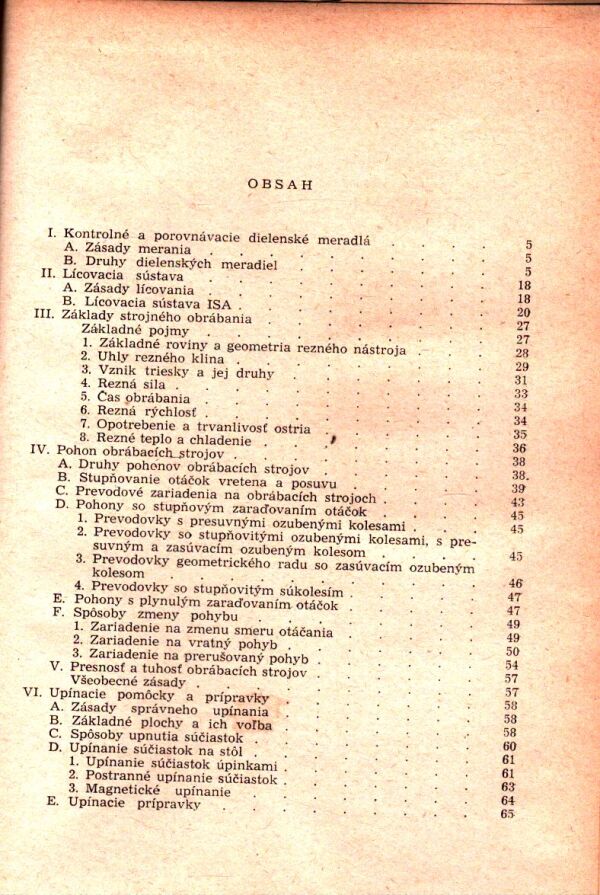 Brhlík, Galík, Lipa, Lipták, Táborský: MECHANICKÁ TECHNOLÓGIA II.