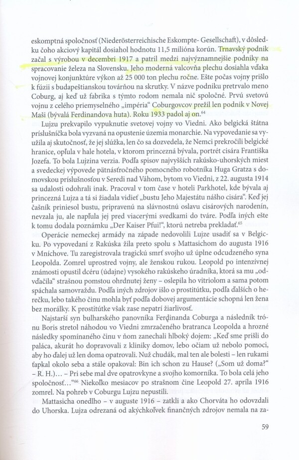 Roman Holec: COBURGOVCI A SLOVENSKO