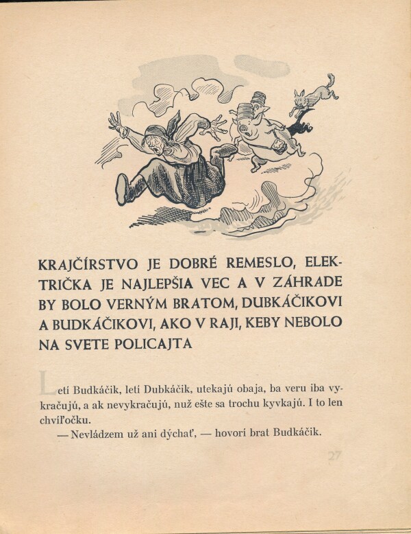 J.C. Hronský: BUDKÁČIK A DUBKÁČIK