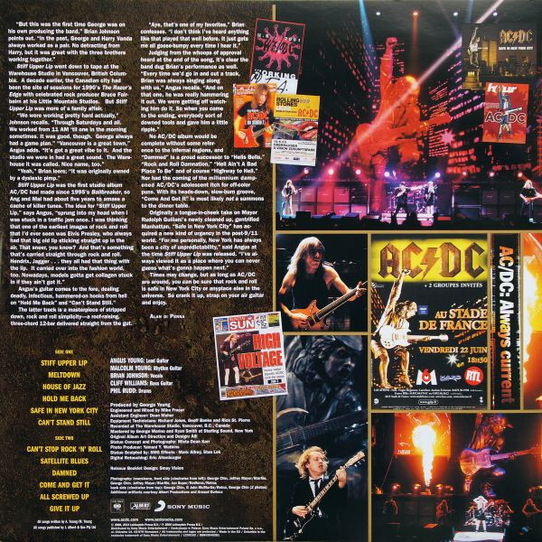 AC/DC: STIFF UPPER LIP - LP