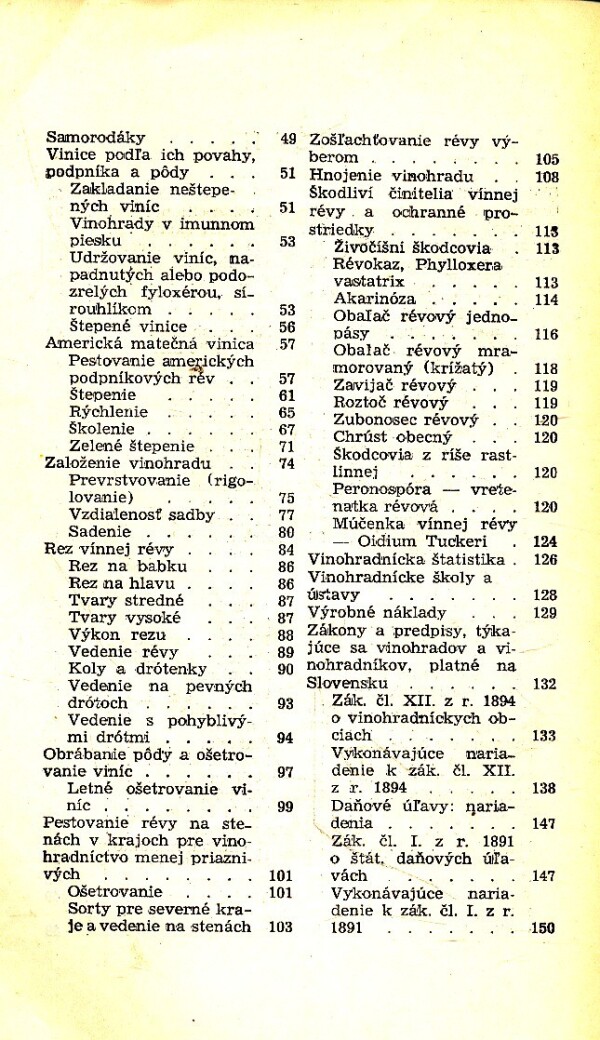 Bohuslav Jermář: VINOHRADNÍCTVO