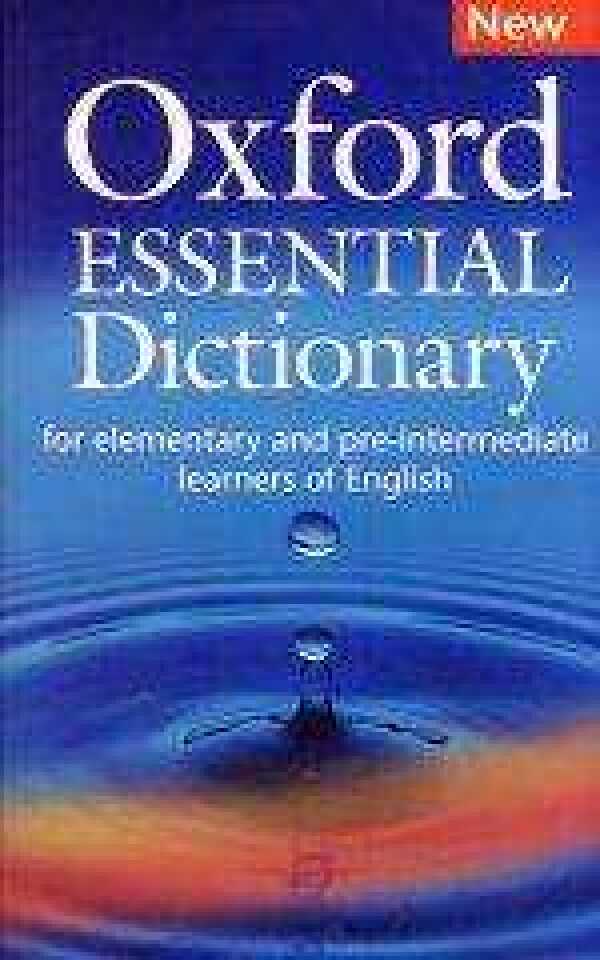 OXFORD ESSENTIAL DICTIONARY