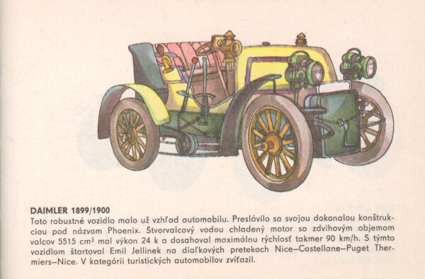 A. Jedlička, O. Bachorík, J. Ilavský: STARÉ AUTOMOBILY SVETA