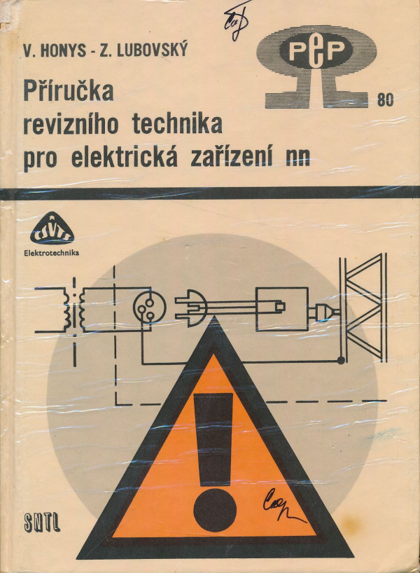 Václav Honys, Z. Lubovský: Příručka revizního technika pro elektrická zařízení nn