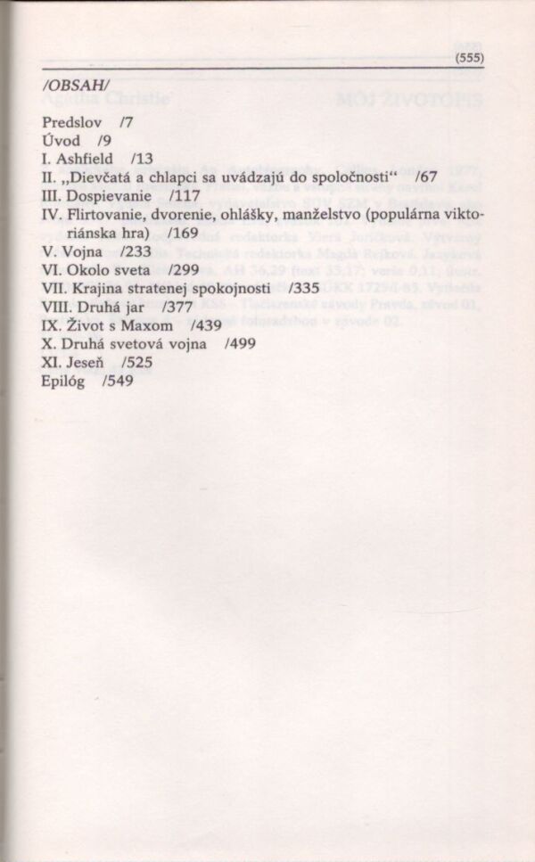 Agatha Christie: MÔJ ŽIVOTOPIS