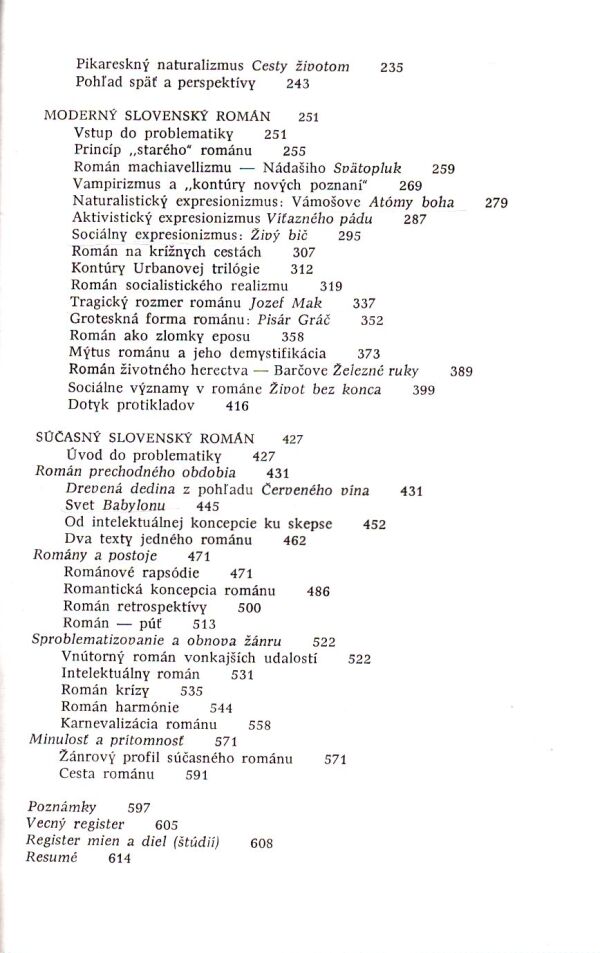 Ján Števček: DEJINY SLOVENSKÉHO ROMÁNU