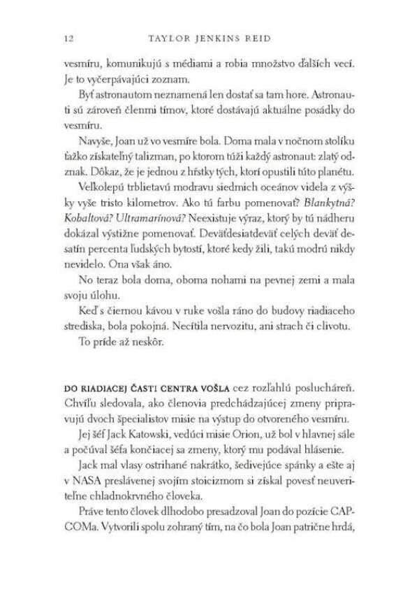 Taylor Jenkins Reid: ATMOSFÉRA