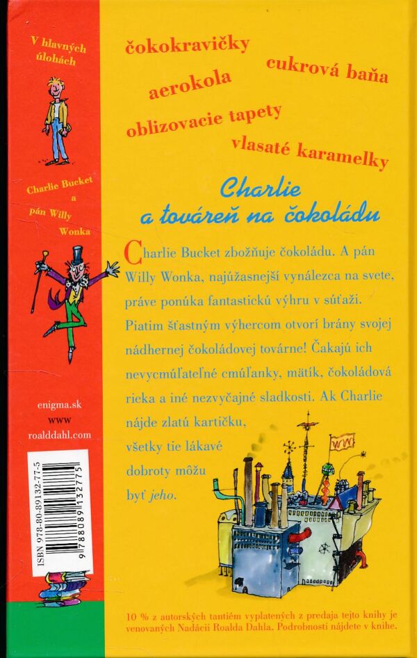 Roald Dahl: CHARLIE A TOVÁREŇ NA ČOKOLÁDU