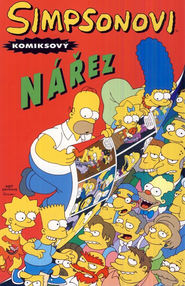 Groening Matt, další: SIMPSONOVI - KOMIKSOVÝ NÁŘEZ