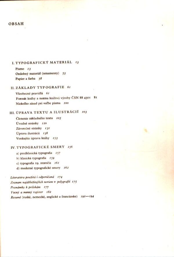 Leo Kohút: TYPOGRAFICKÁ ÚPRAVA KNIHY