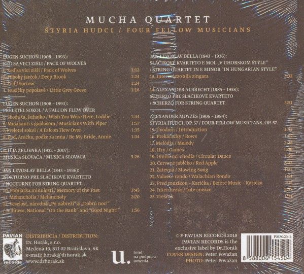 Mucha Quartet: ŠTYRIA HUDCI