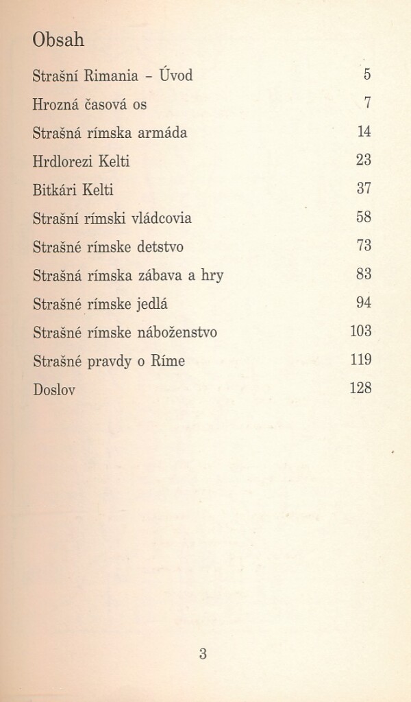 Terry Deary: HRÔZOSTRAŠNÁ HISTÓRIA - STRAŠNÍ RIMANIA