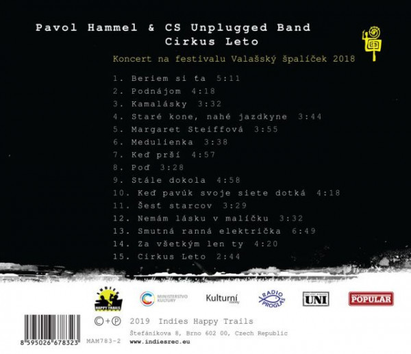 Pavol Hammel and CS Unplugged band: CIRKUS LETO