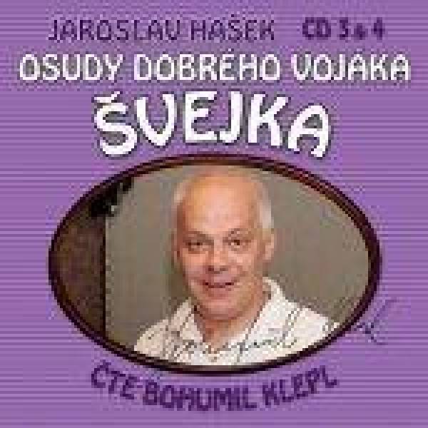 Jaroslav Hašek: OSUDY DOBRÉHO VOJÁKA ŠVEJKA CD 3+4 - AUDIOKNIHA