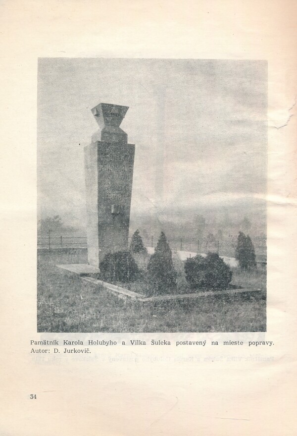 Božena Bartoňová: VILKO ŠULEK, KAROL HOLUBY A ICH ÚLOHA V SEPTEMBROVOM POVSTA