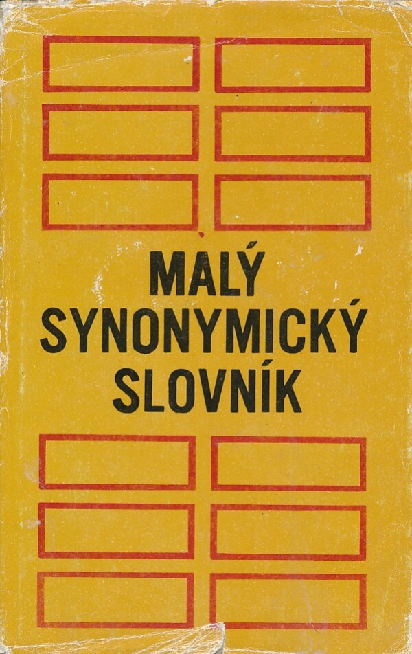 Mária Pisárčiková, Štefan Michalus: MALÝ SYNONYMICKÝ SLOVNÍK