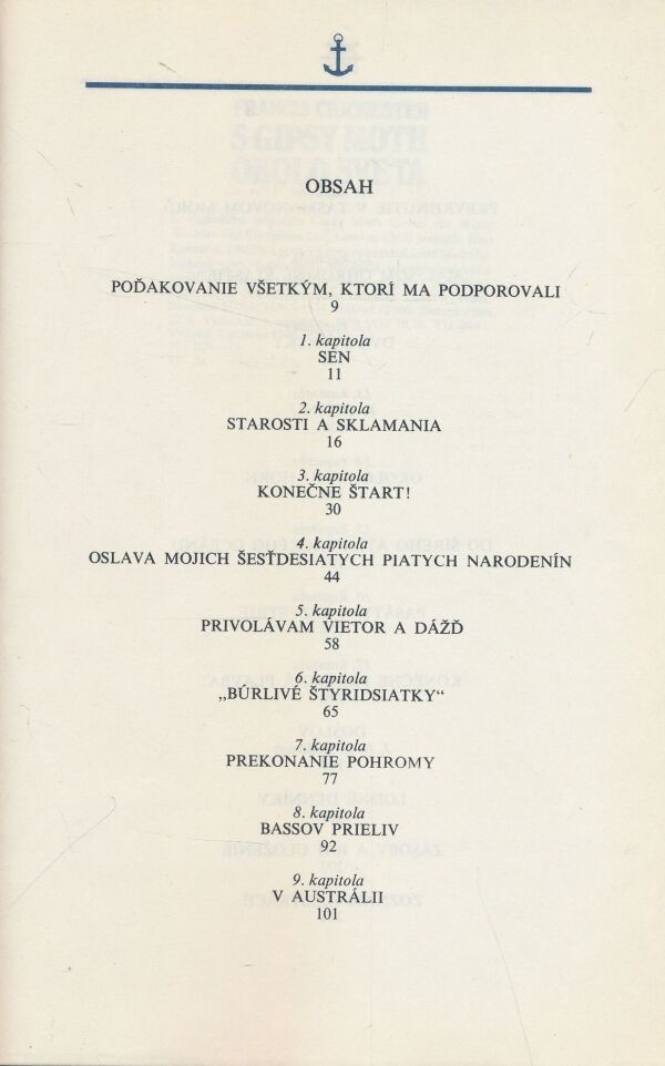 Francis Chichester: S Gipsy Moth okolo sveta