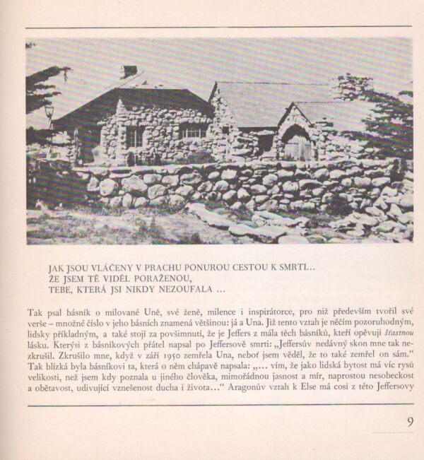 Robinson Jeffers: BÁSNĚ Z JESTŘÁBÍ VĚŽE