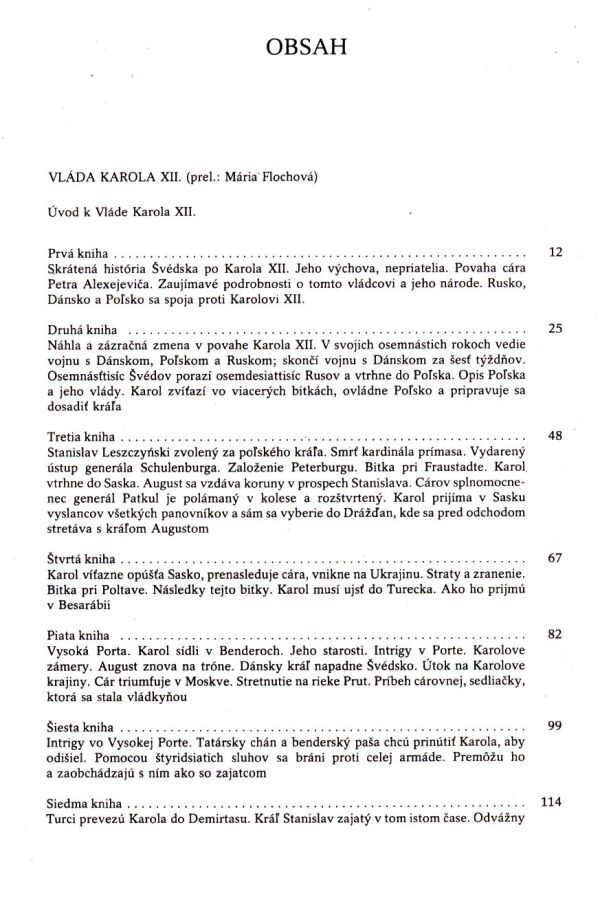 Voltaire: VLÁDA KAROLA XII. STOROČIE ĽUDOVÍTA XIV.